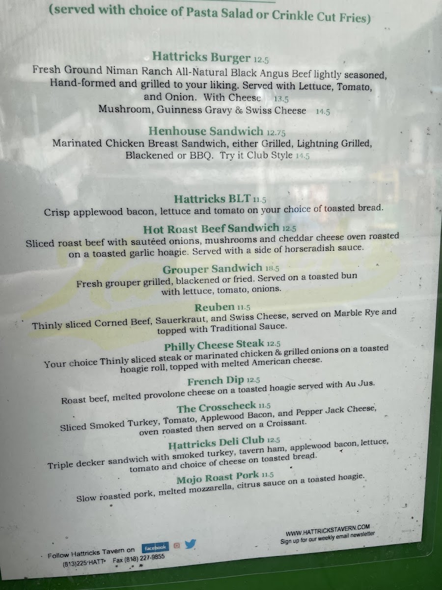 Hattricks Menu - Image 5
