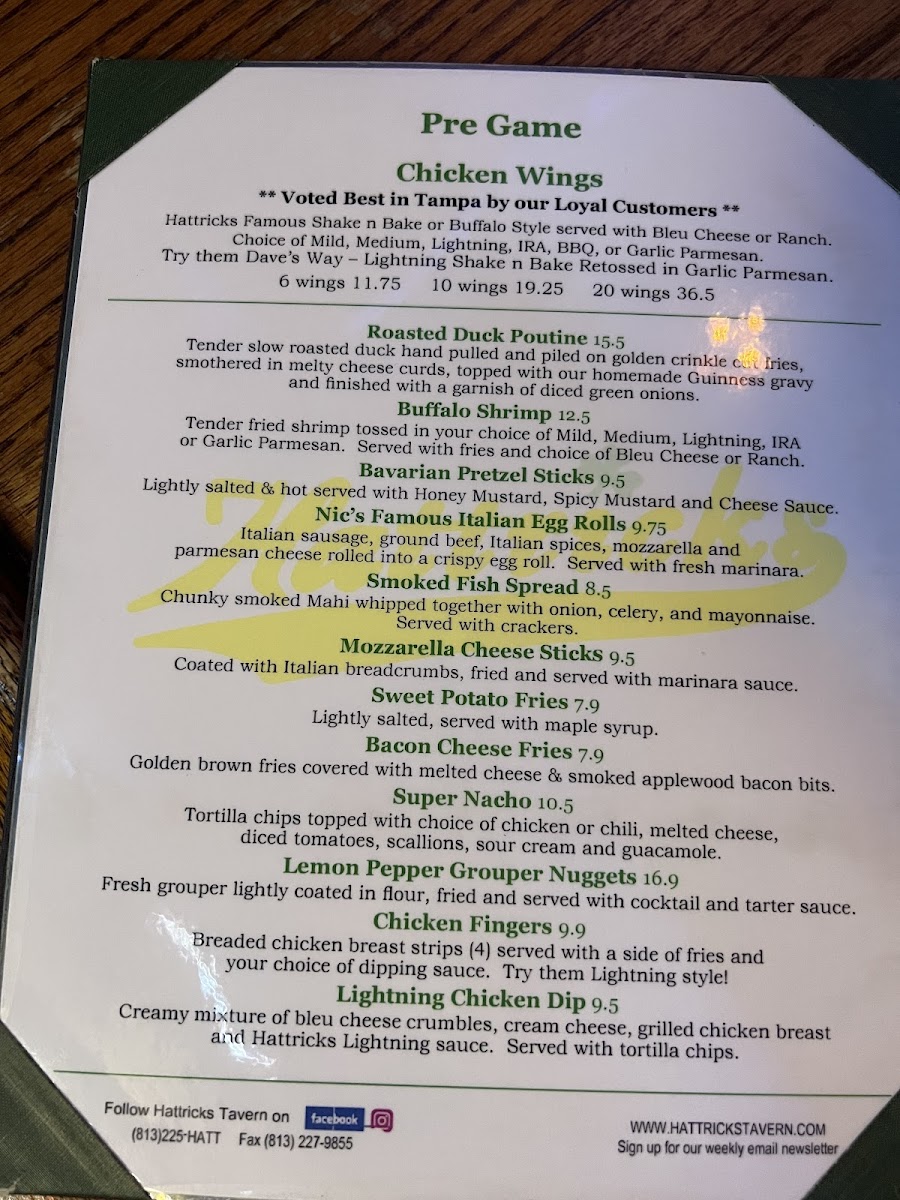 Hattricks Menu - Image 6